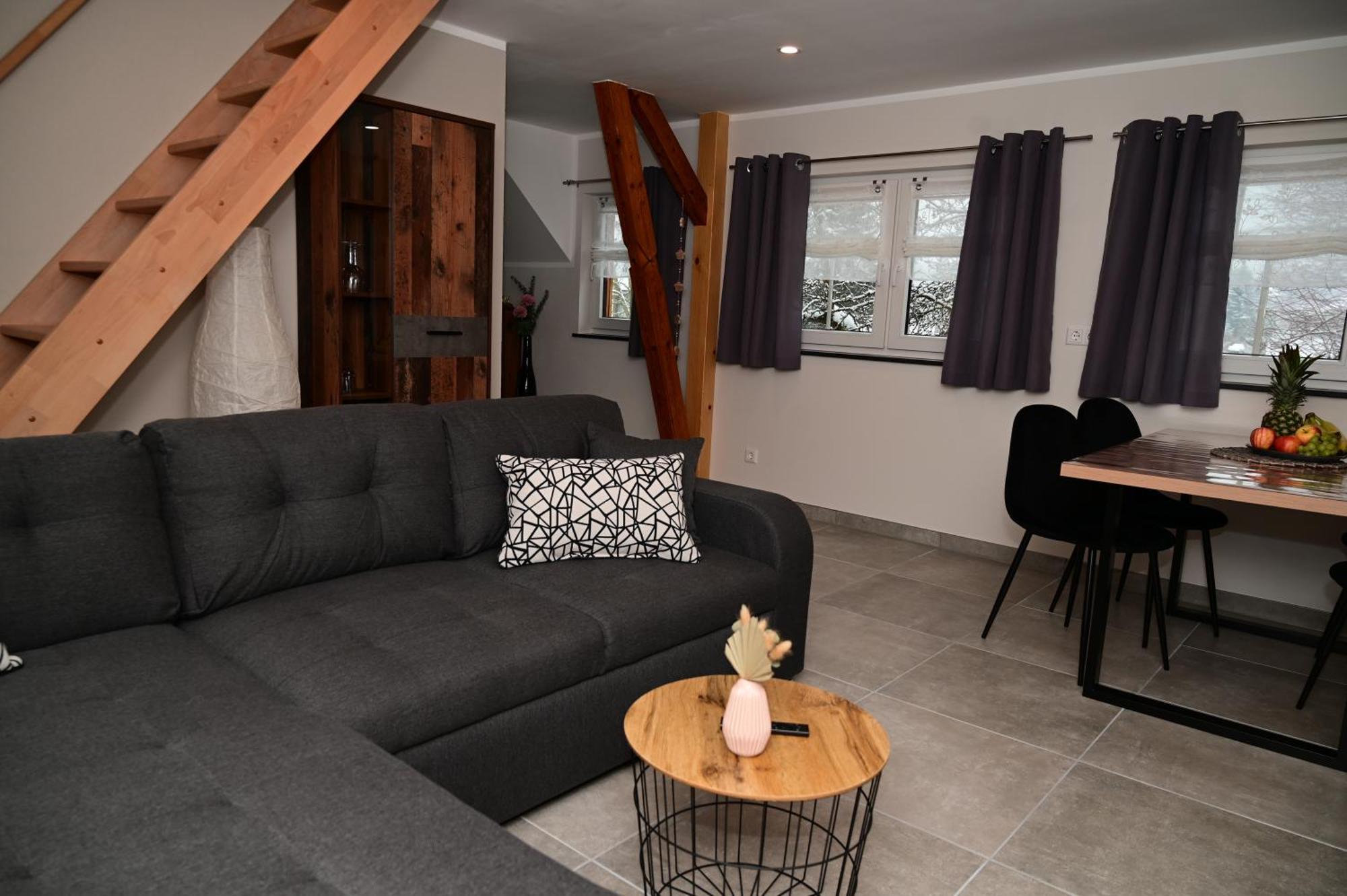Ferienwohnung Am Kalten Bach Durrrohrsdorf Exteriör bild