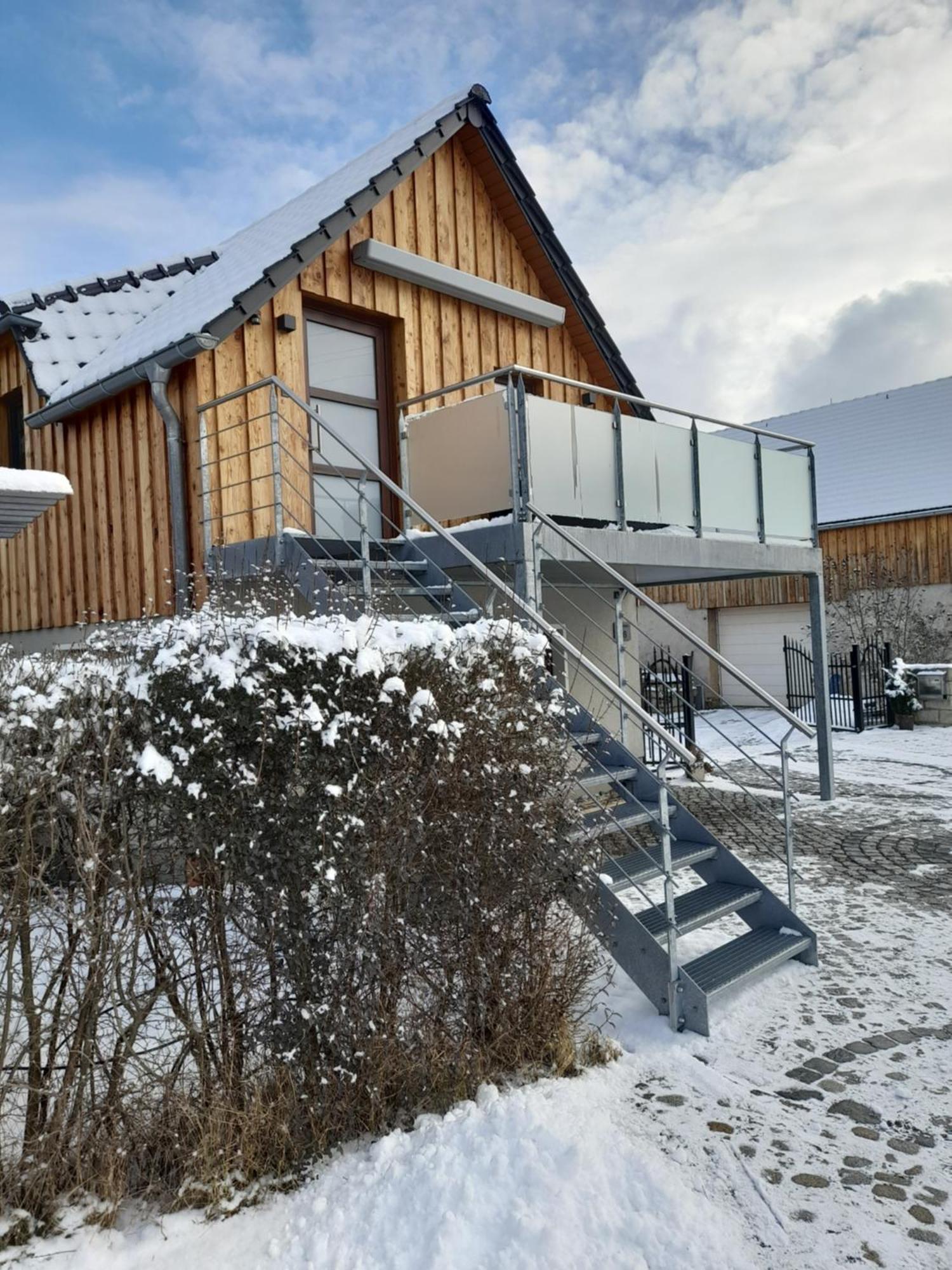 Ferienwohnung Am Kalten Bach Durrrohrsdorf Exteriör bild